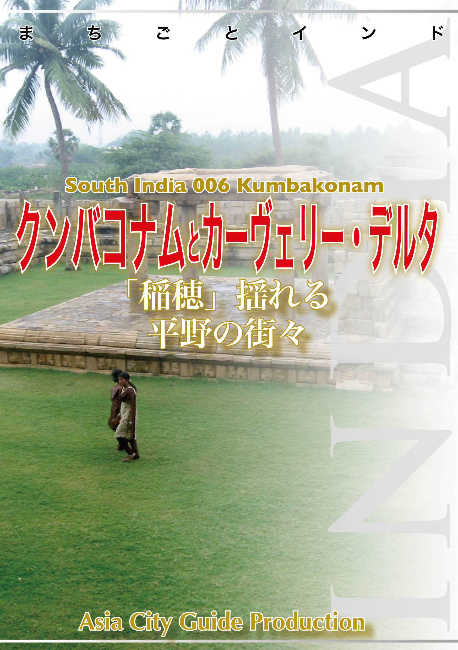 南インド006クンバコナムとカーヴェリー・デルタ　～「稲穂」揺れる平野の街々