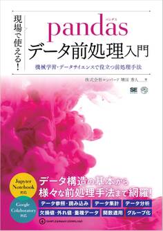 現場で使える!pandasデータ前処理入門 機械学習・データサイエンスで役立つ前処理手法