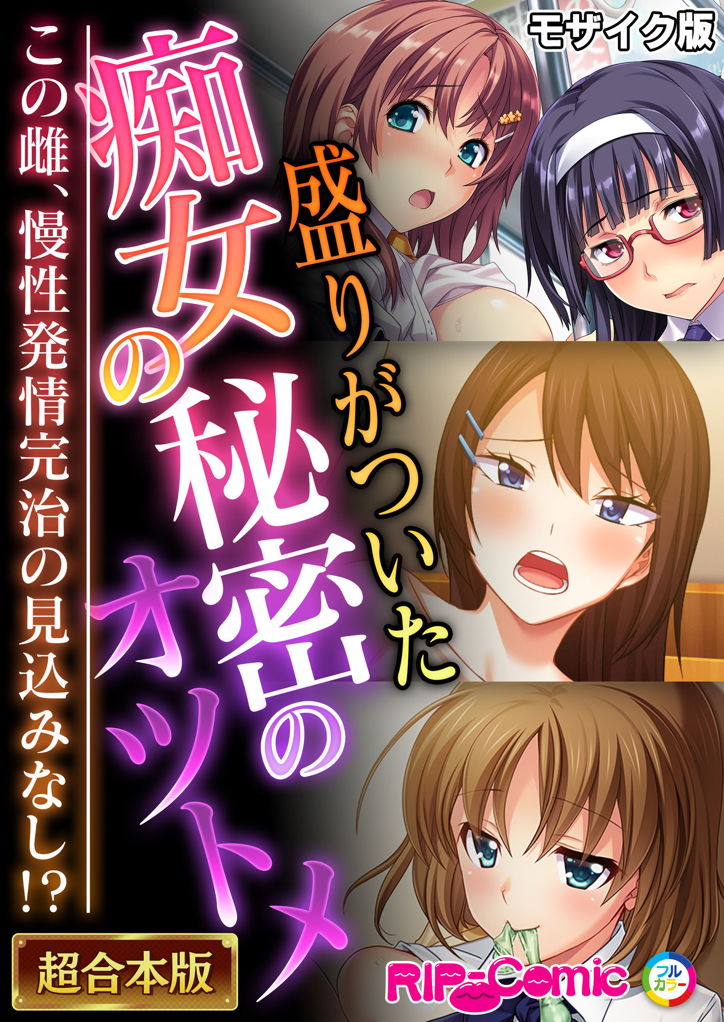 盛りがついた痴女の秘密のオツトメ ～この雌、慢性発情完治の見込みなし！？～【超合本シリーズ】 モザイク版