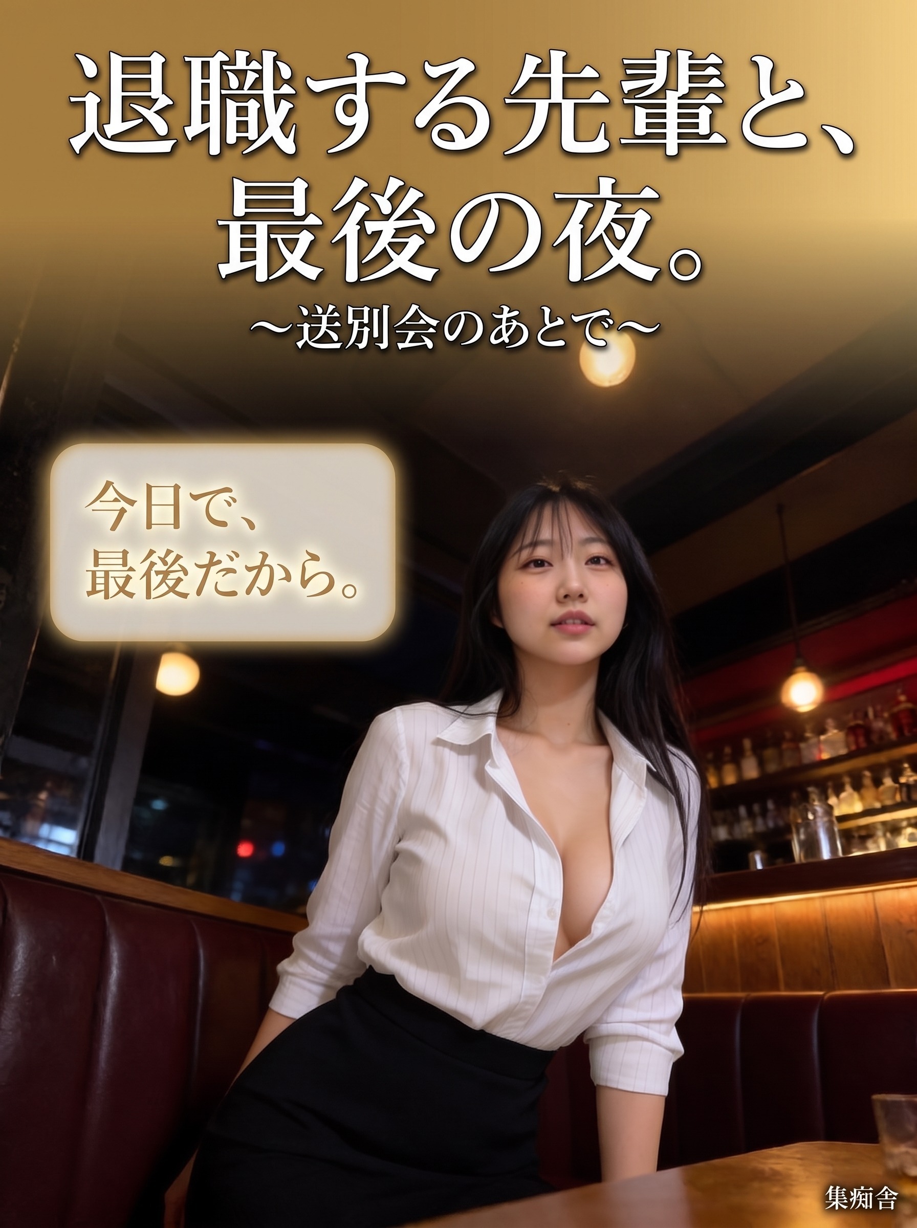 退職する先輩と、最後の夜。 ～送別会のあとで～
