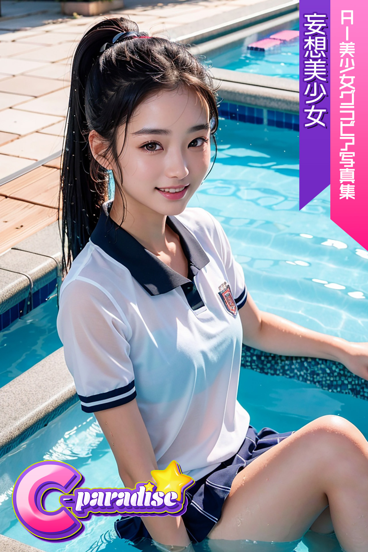 妄想美少女　AI美少女グラビア写真集【C-Paradise】