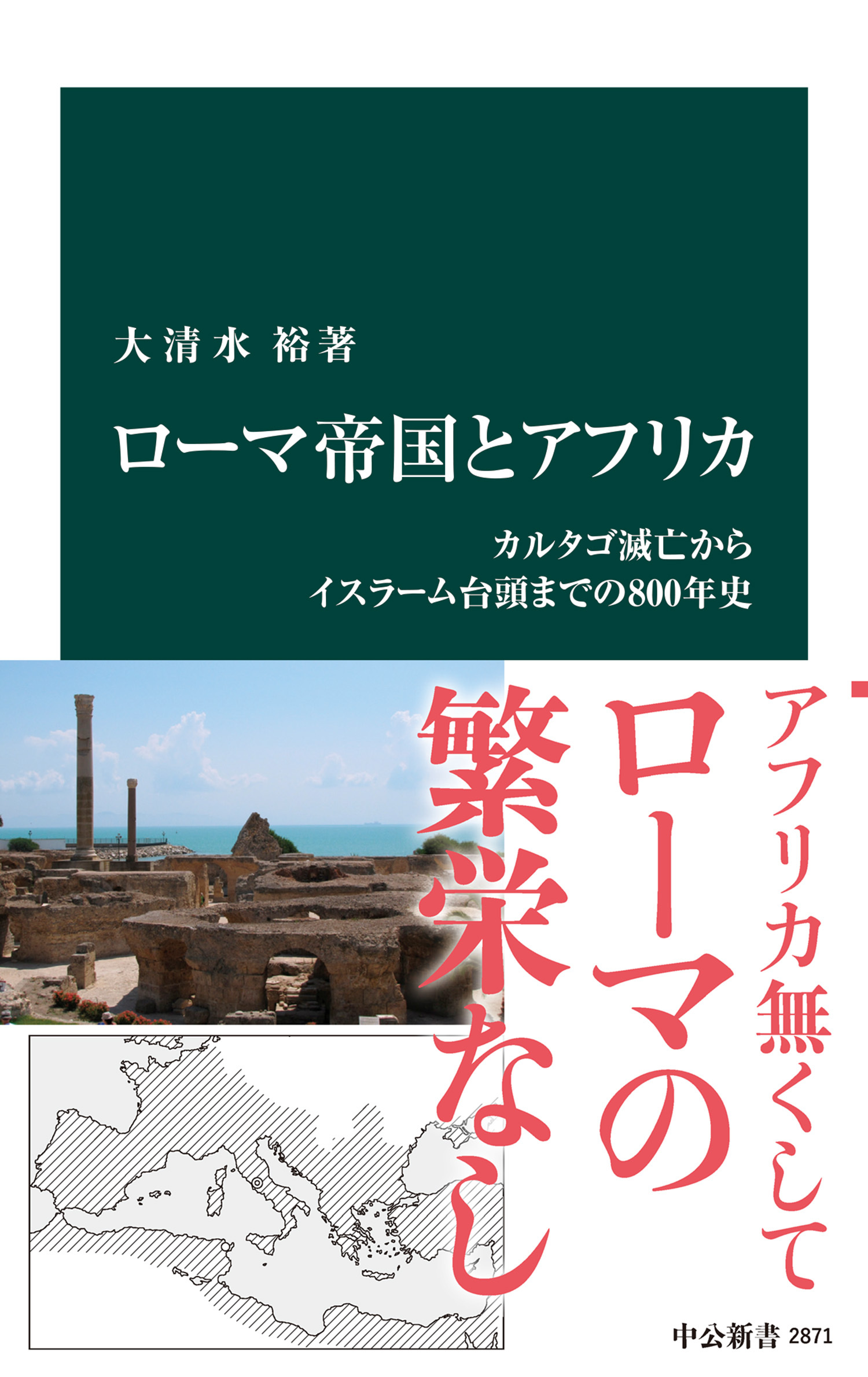 ローマ帝国とアフリカ　カルタゴ滅亡からイスラーム台頭までの800年史