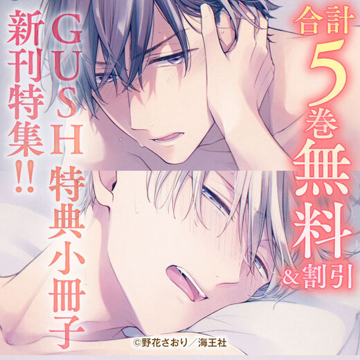 GUSH 特典小冊子 新刊特集!! 無料&割引など