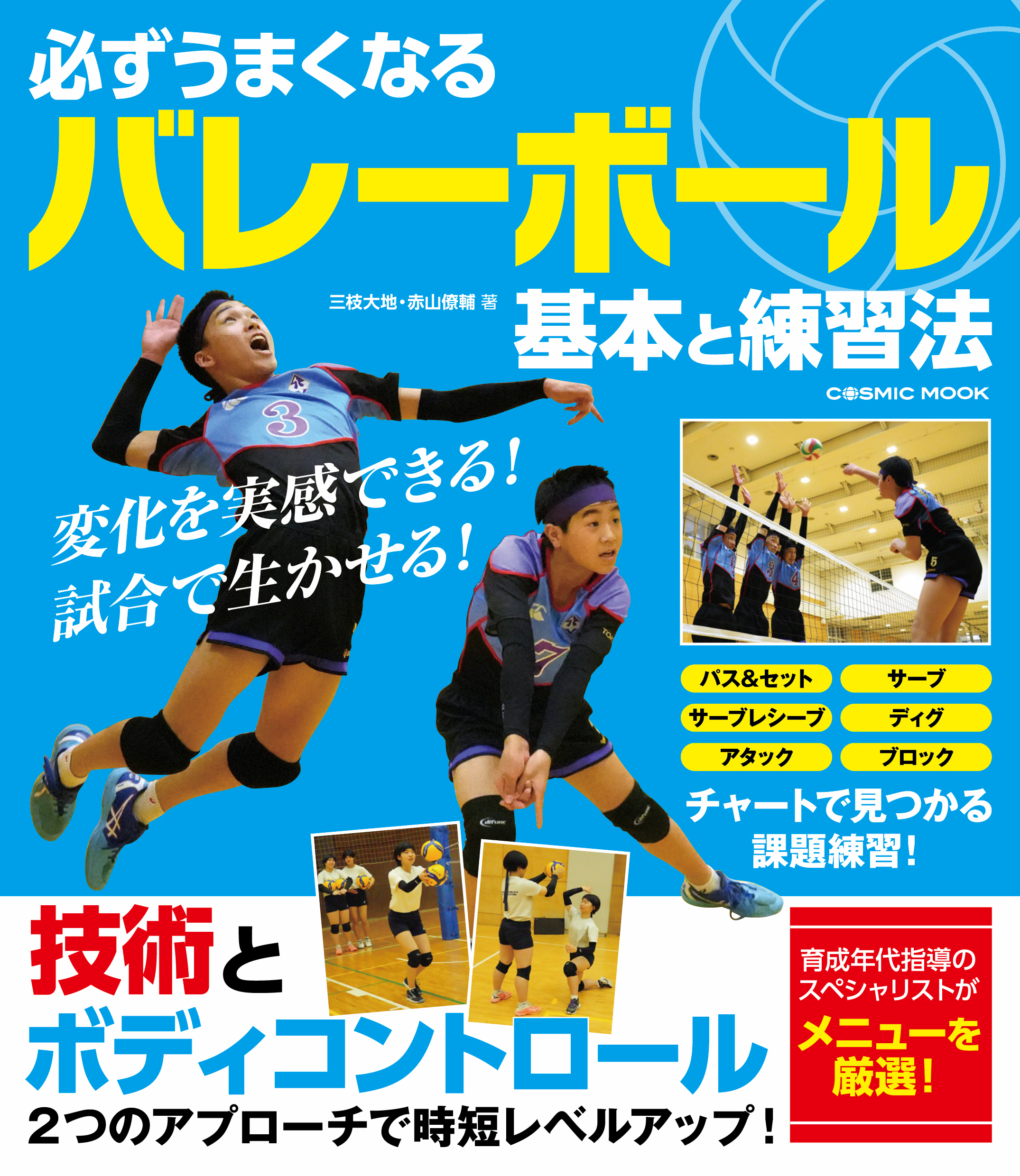 必ずうまくなるバレーボール 基本と練習法