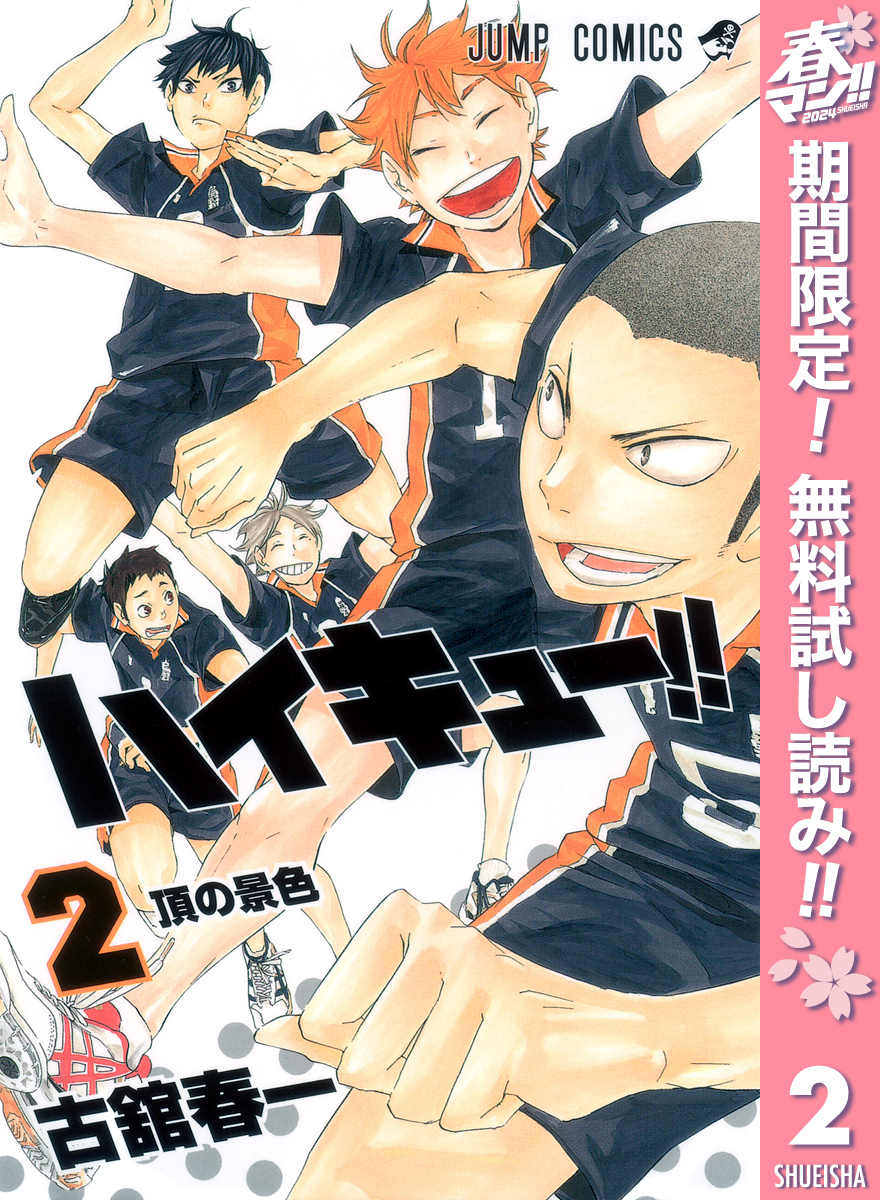 ハイキュー！！21巻|2冊分無料|古舘春一|人気漫画を無料で試し読み 