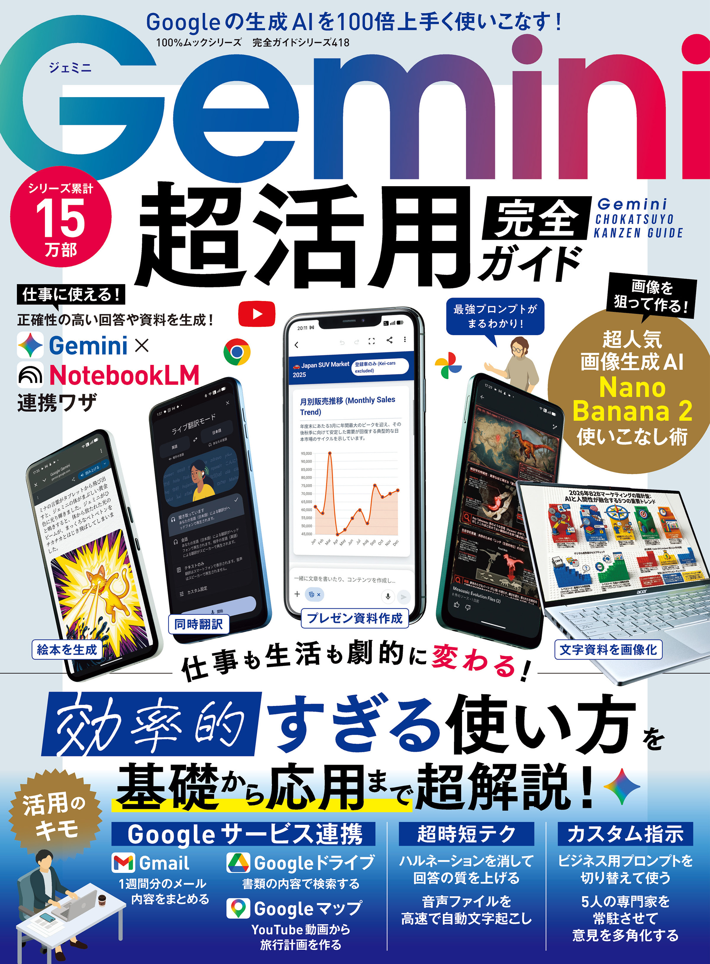 100％ムックシリーズ 完全ガイドシリーズ　418 Gemini 超活用 完全ガイド