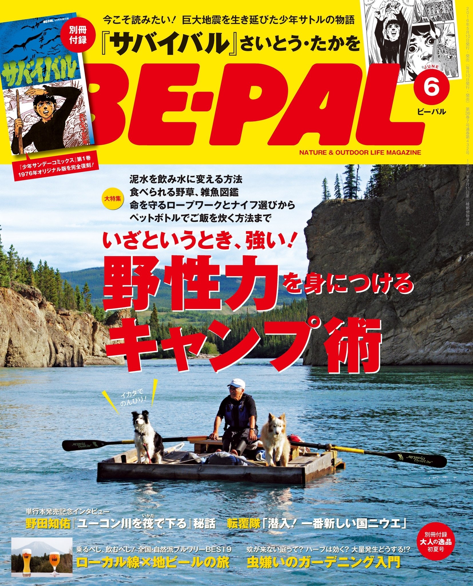 BE-PAL 2016年6月号
