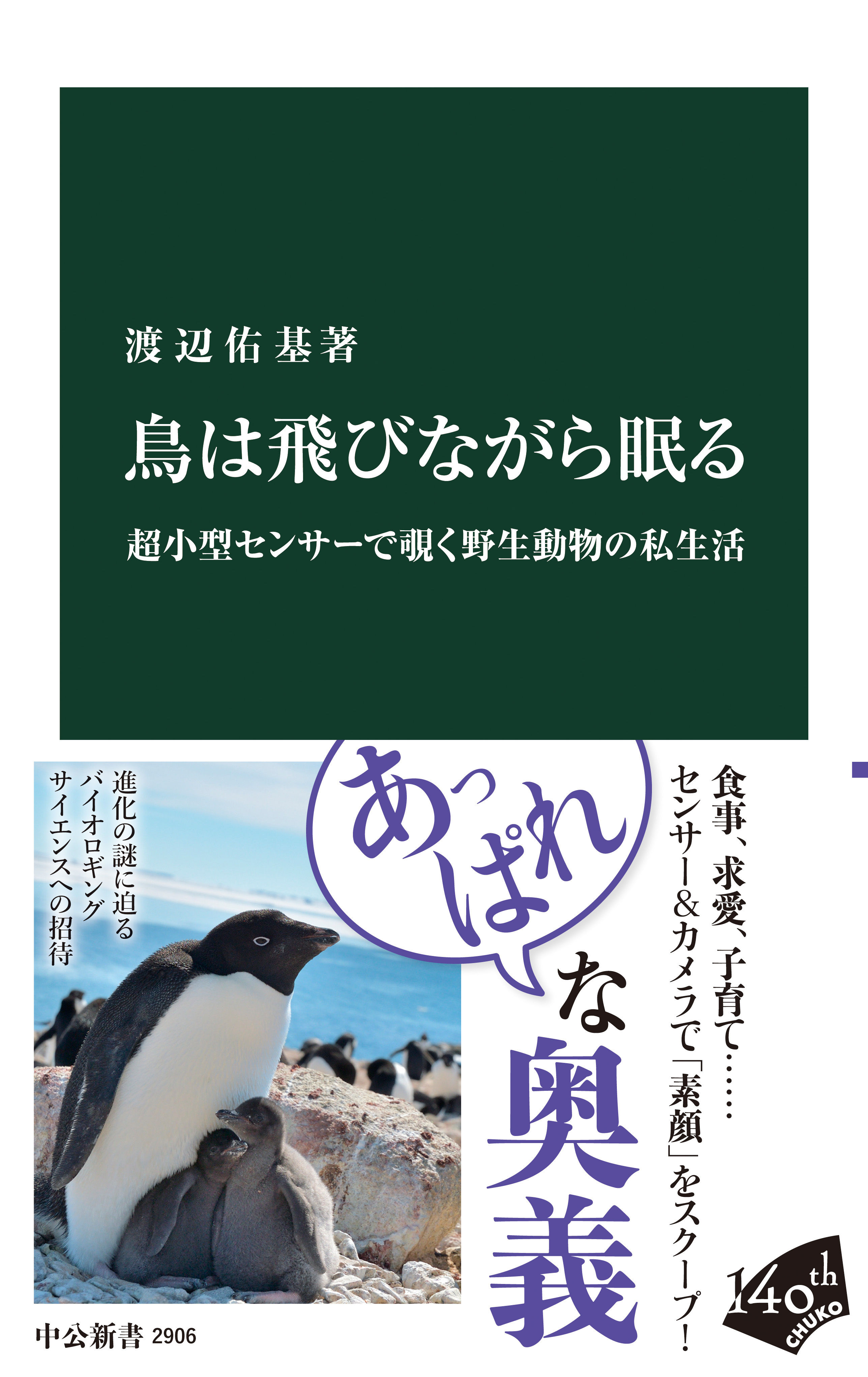 鳥は飛びながら眠る　超小型センサーで覗く野生動物の私生活