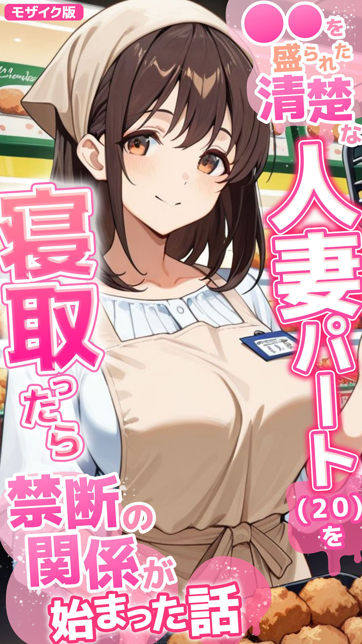 ●●を盛られた清楚な人妻パート(20)を寝取ったら禁断の関係が始まった話 モザイク版