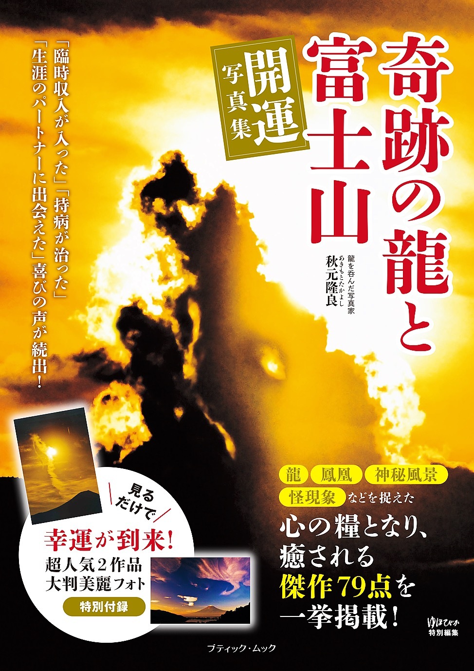 奇跡の龍と富士山 開運写真集