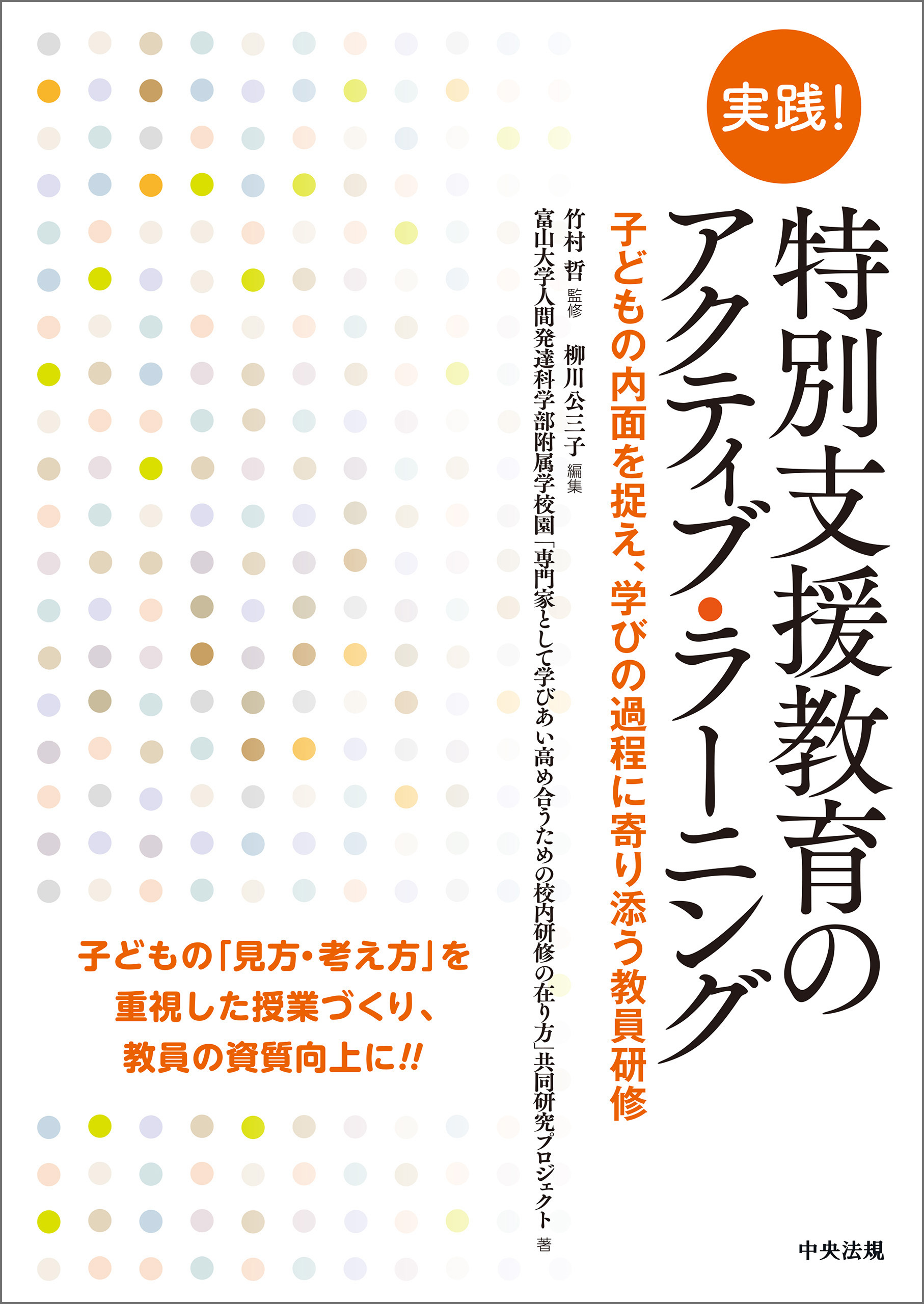 実践！　特別支援教育のアクティブ・ラーニング　～子どもの内面を捉え、学びの過程に寄り添う教員研修