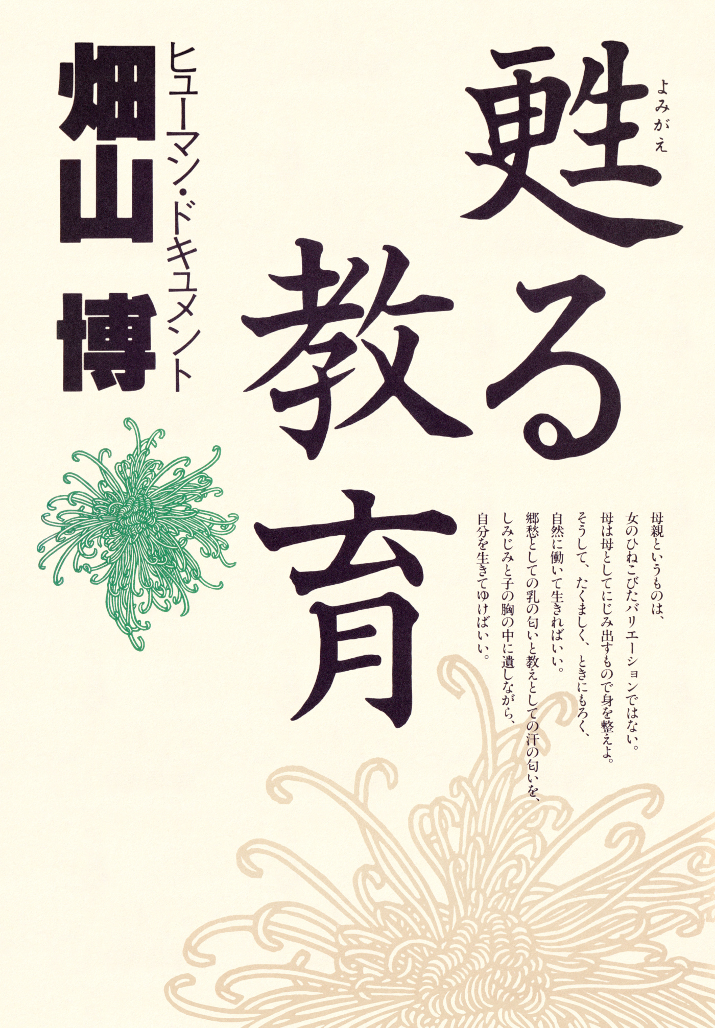 ヒューマン・ドキュメント 甦る教育