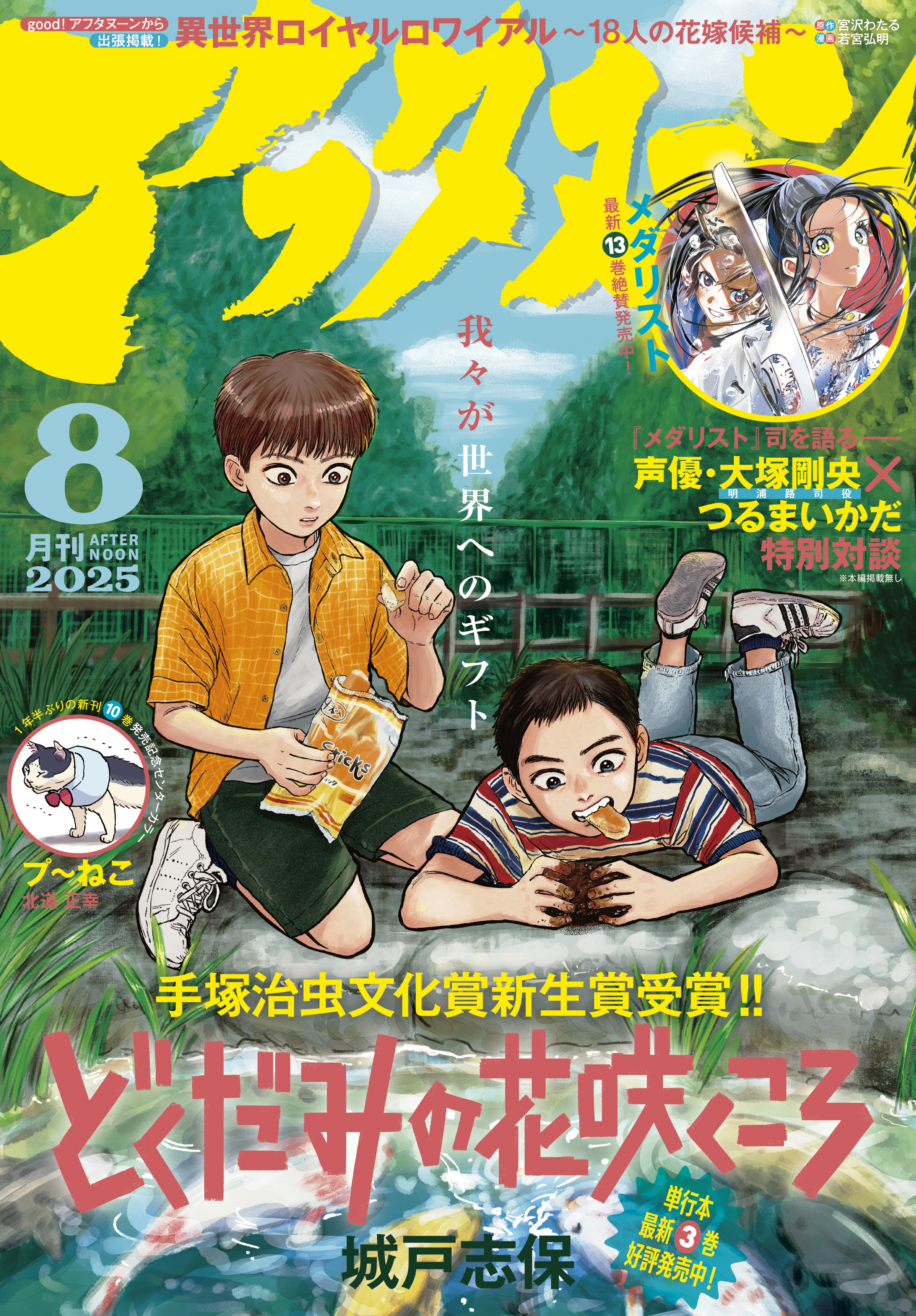 アフタヌーン　2025年8月号 [2025年6月25日発売]