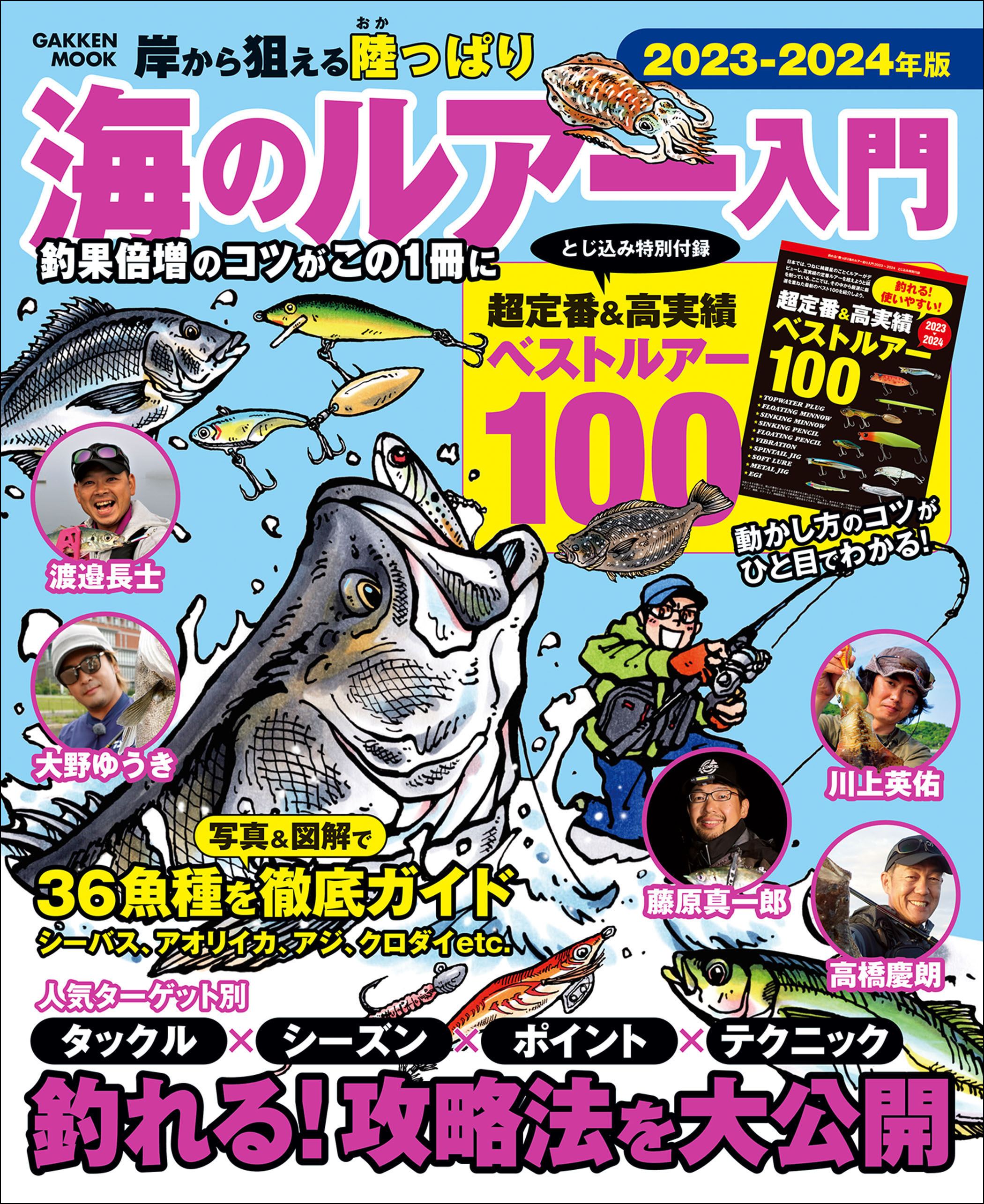 海のルアー入門 2023－2024年版 岸から狙える陸っぱり