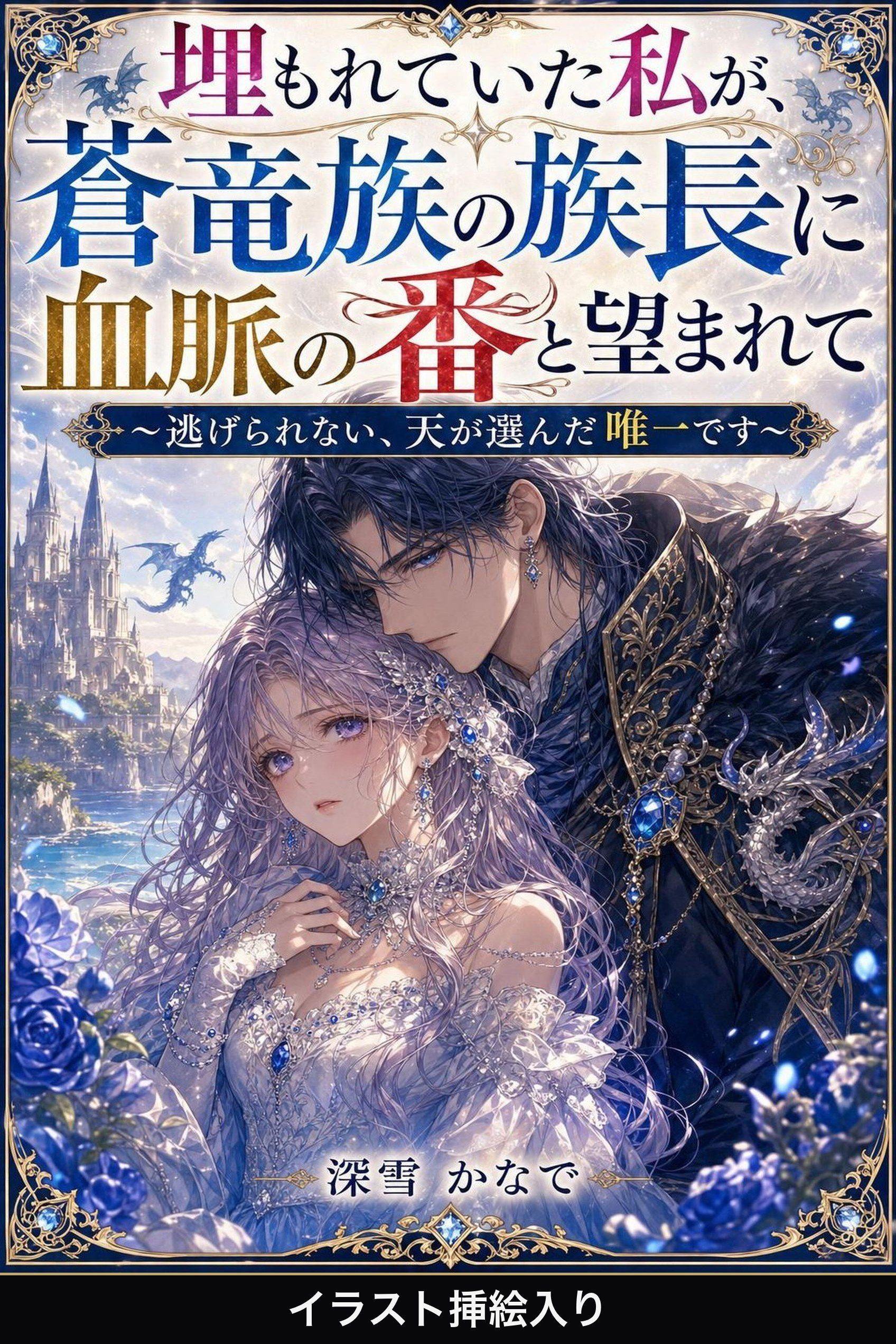 埋もれていた私が、蒼竜族の族長に血脈の番と望まれて（挿絵版）