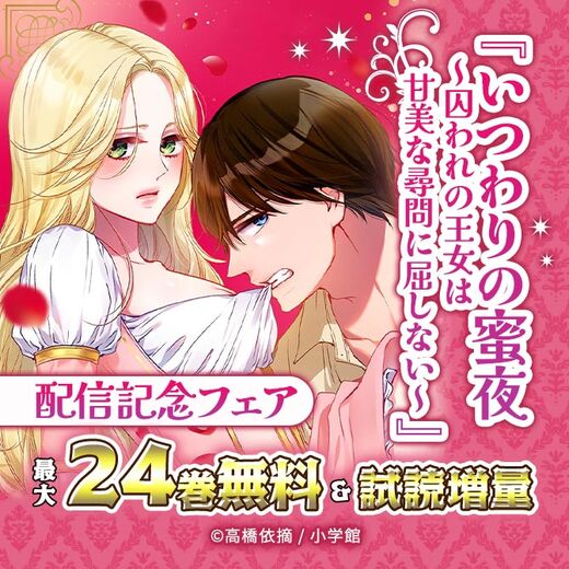 『いつわりの蜜夜 ~囚われの王女は甘美な尋問に屈しない~』配信記念フェア