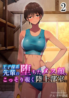王子様系先輩の堕ちたメス顔、こっそり覗く陸上部室。