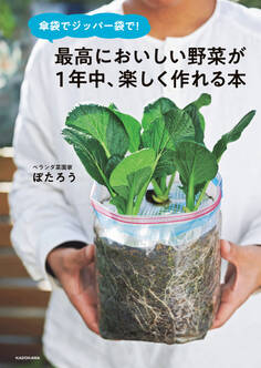 傘袋でジッパー袋で! 最高においしい野菜が1年中、楽しく作れる本