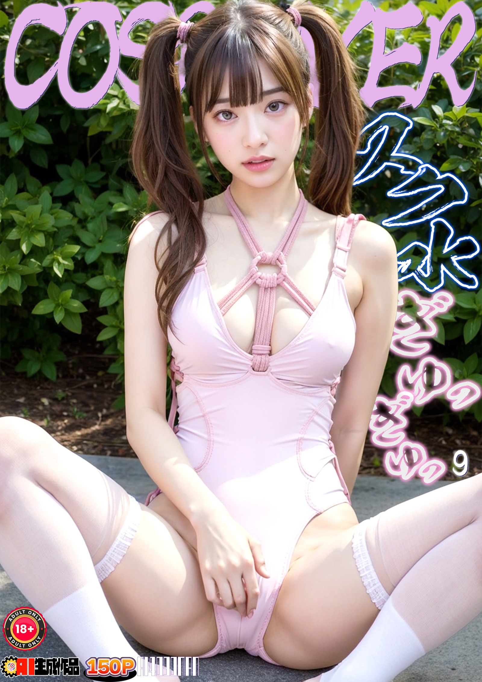 AIコスプレイヤースク水ぎゅっぎゅっ 009