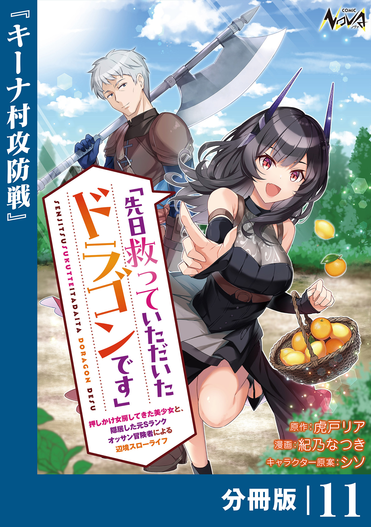 先日救っていただいたドラゴンです【分冊版】（ノヴァコミックス）