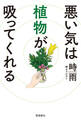 悪い気は植物が吸ってくれる