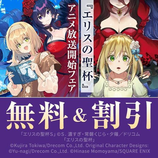 『エリスの聖杯』アニメ放送開始フェア
