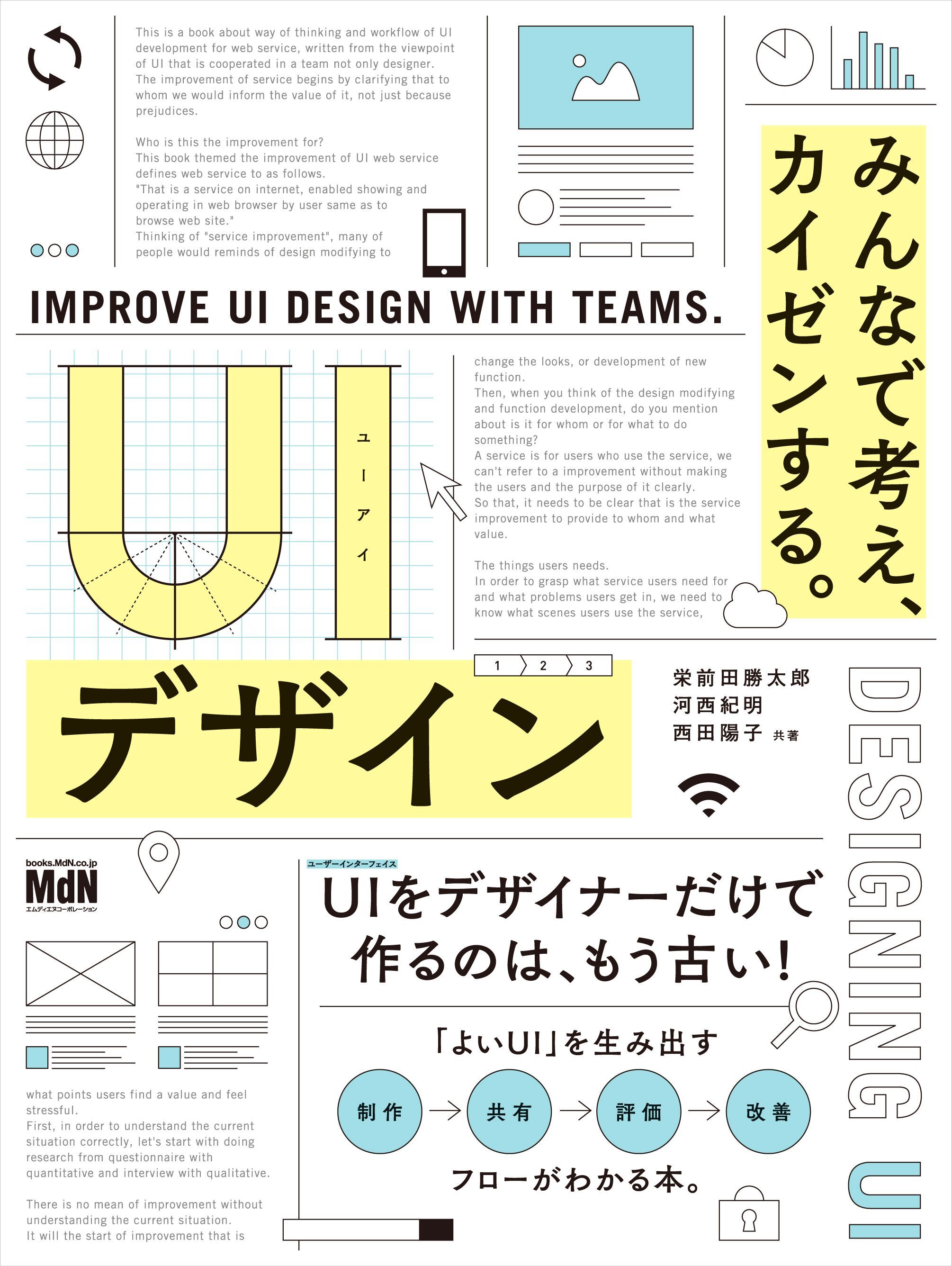 UIデザイン　みんなで考え、カイゼンする。
