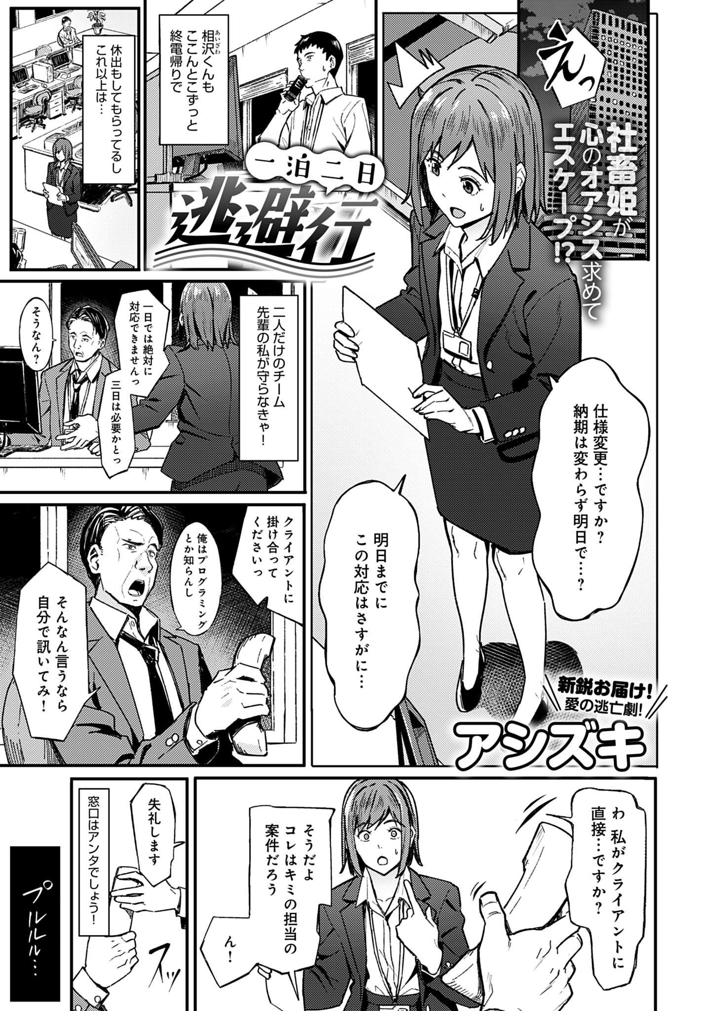 一泊二日逃避行