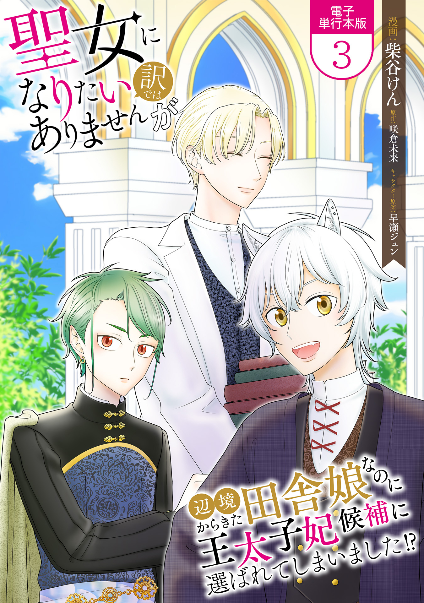 【期間限定　無料お試し版　閲覧期限2026年8月20日】聖女になりたい訳ではありませんが　辺境からきた田舎娘なのに王太子妃候補に選ばれてしまいました!?【電子単行本版】 / 3