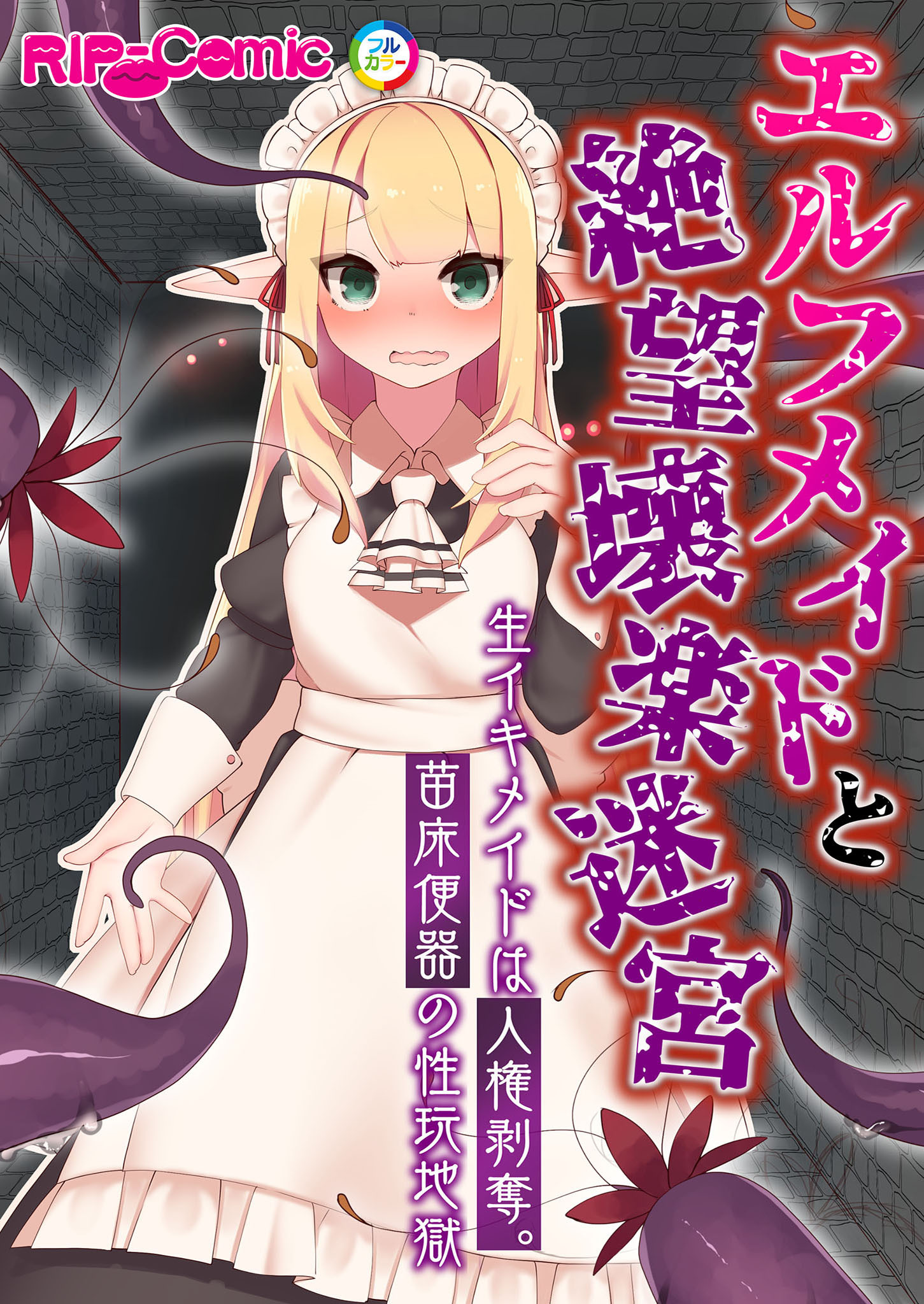 エルフメイドと絶望壊楽迷宮   ～生イキメイドは人権剥奪。苗床便器の性玩地獄～