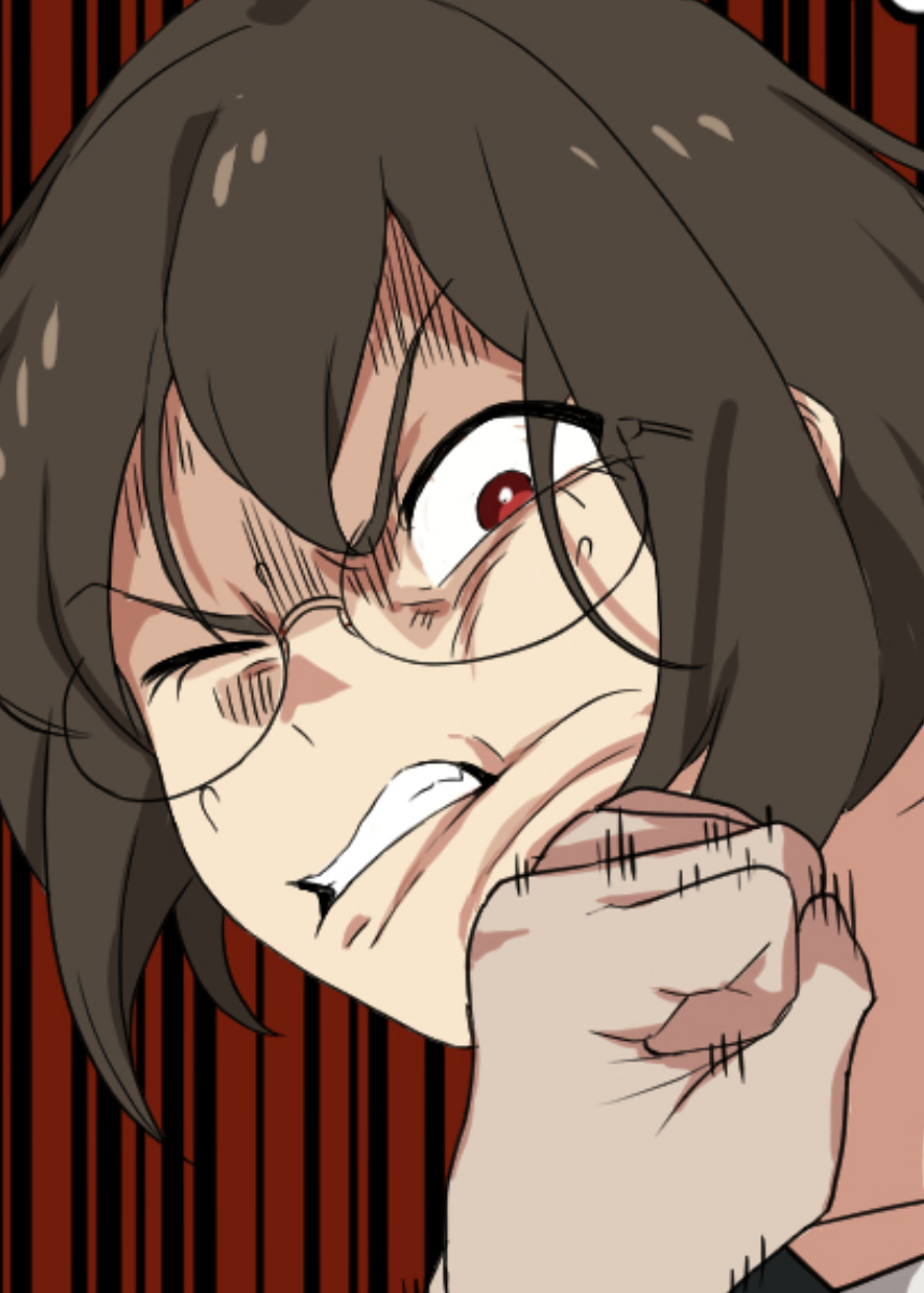 喧嘩女子眼鏡大王【フルカラー】【タテヨミ】(30)