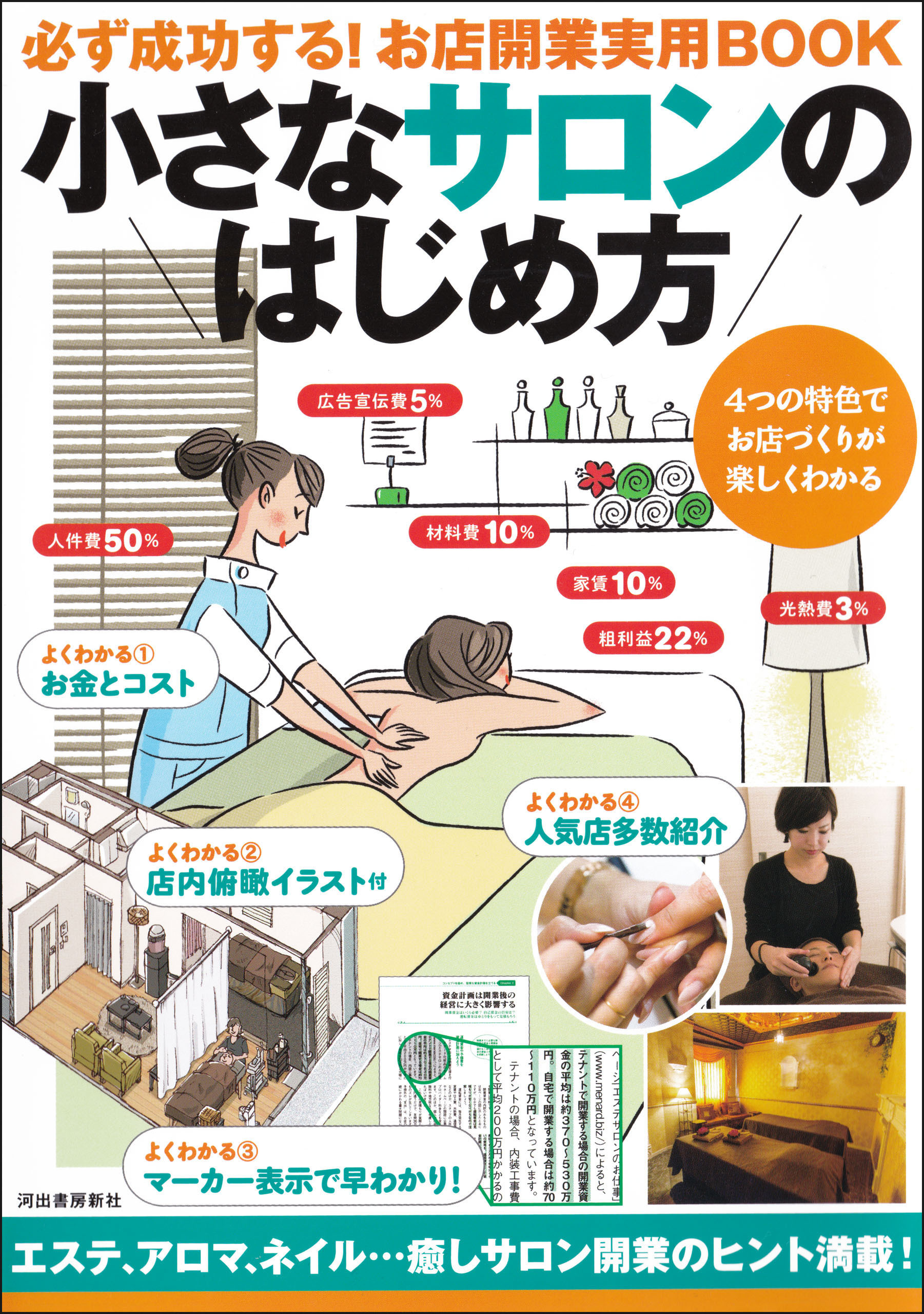 小さなサロンのはじめ方　必ず成功する！お店開業実用ＢＯＯＫ