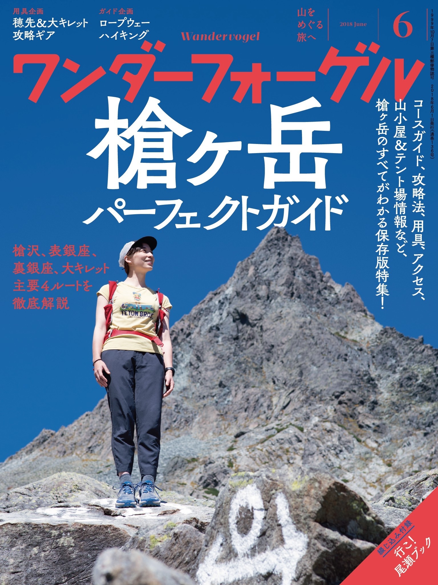 ワンダーフォーゲル 2018年 6月号 [雑誌]