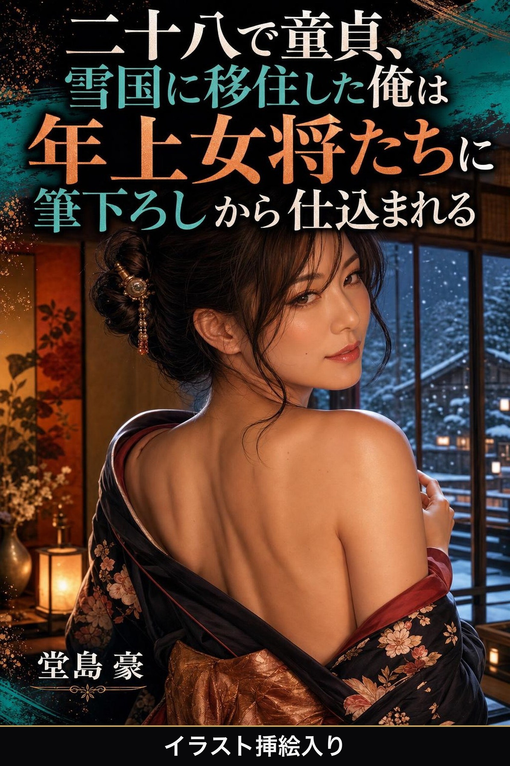 二十八で童貞、雪国に移住した俺は年上女将たちに筆下ろしから仕込まれる（挿絵版）