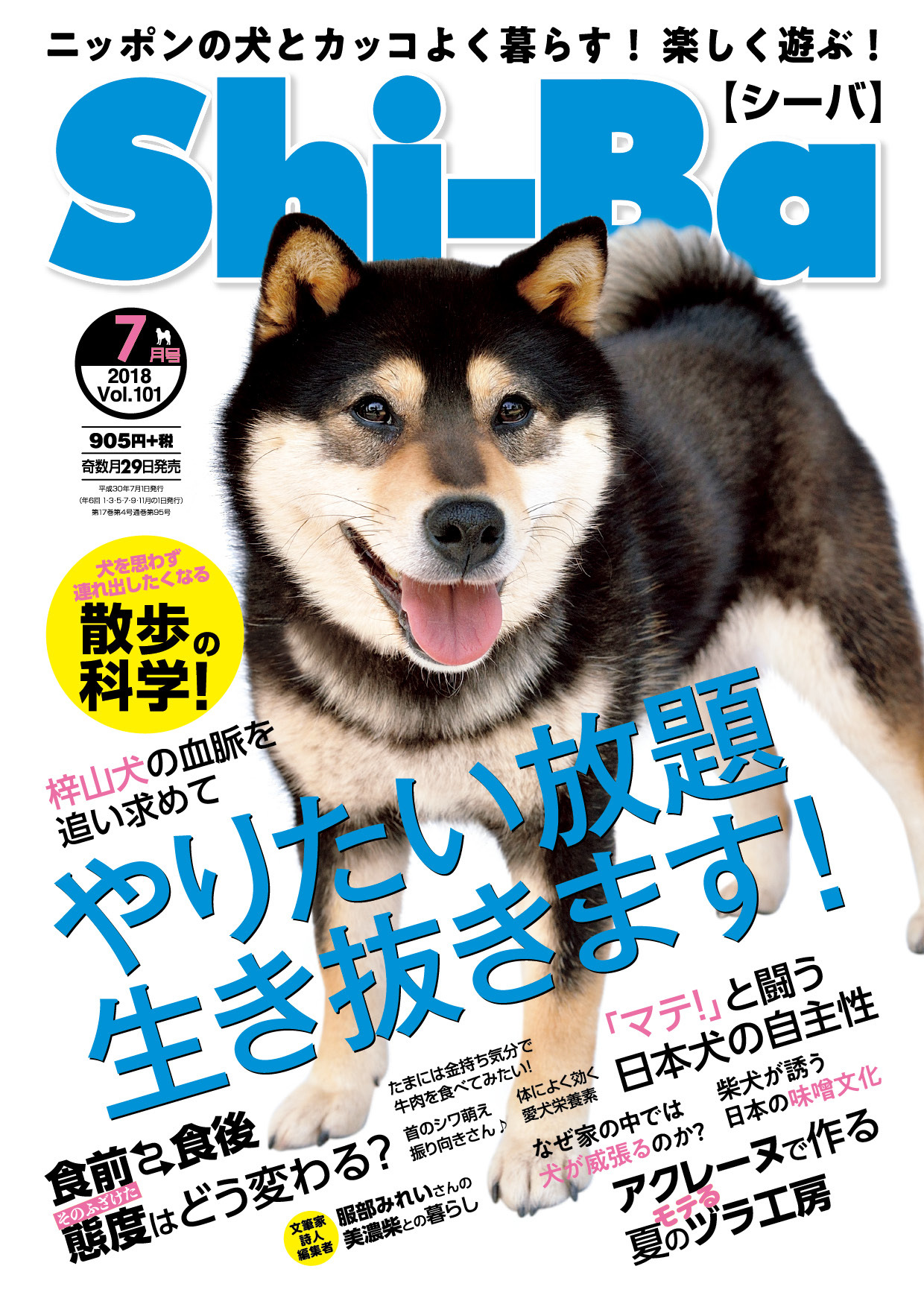 Shi-Ba 2018年7月号　Vol.101