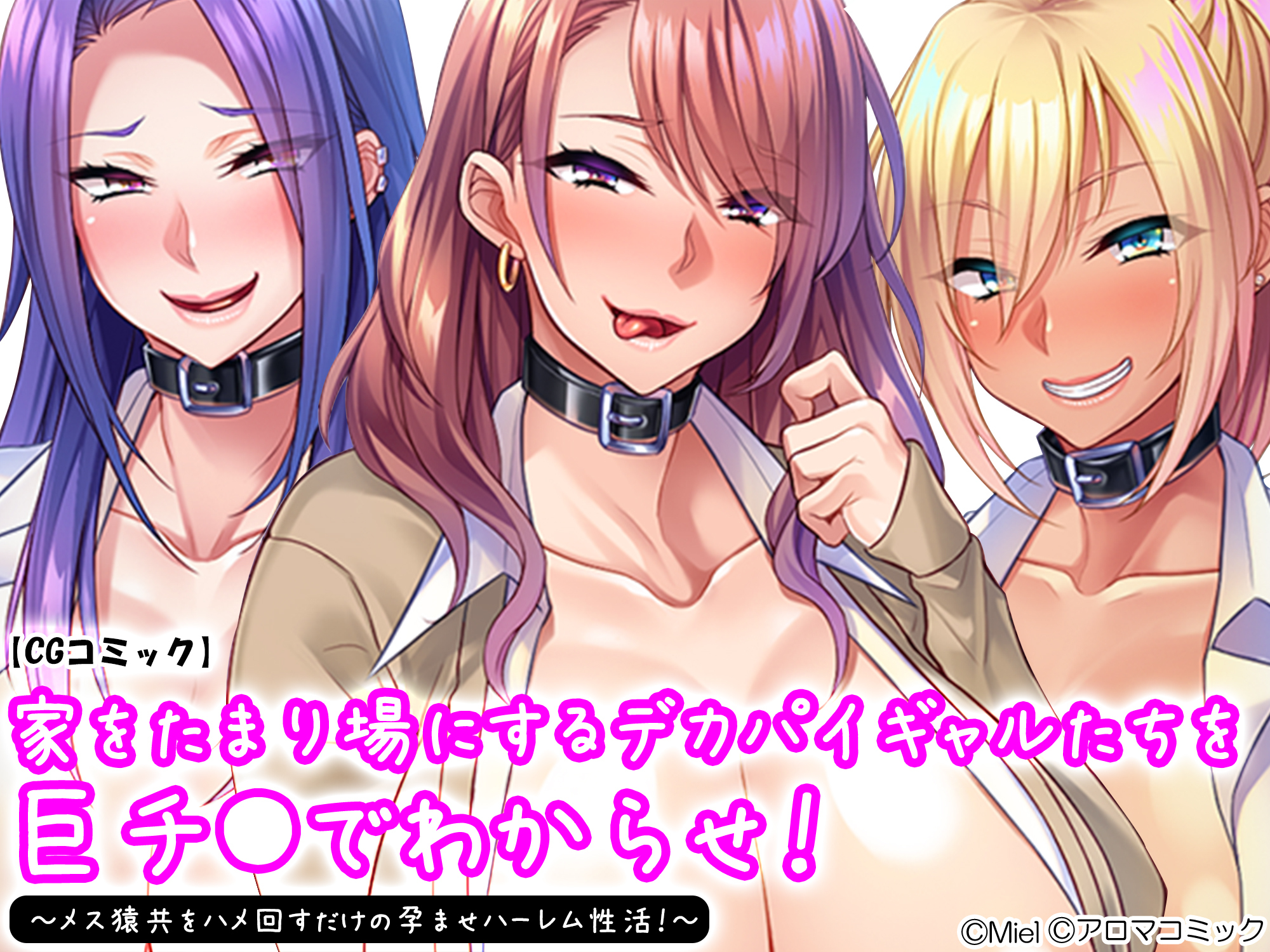 家をたまり場にするデカパイギャルたちを巨チ●でわからせ！ ～メス猿共をハメ回すだけの孕ませハーレム性活！～