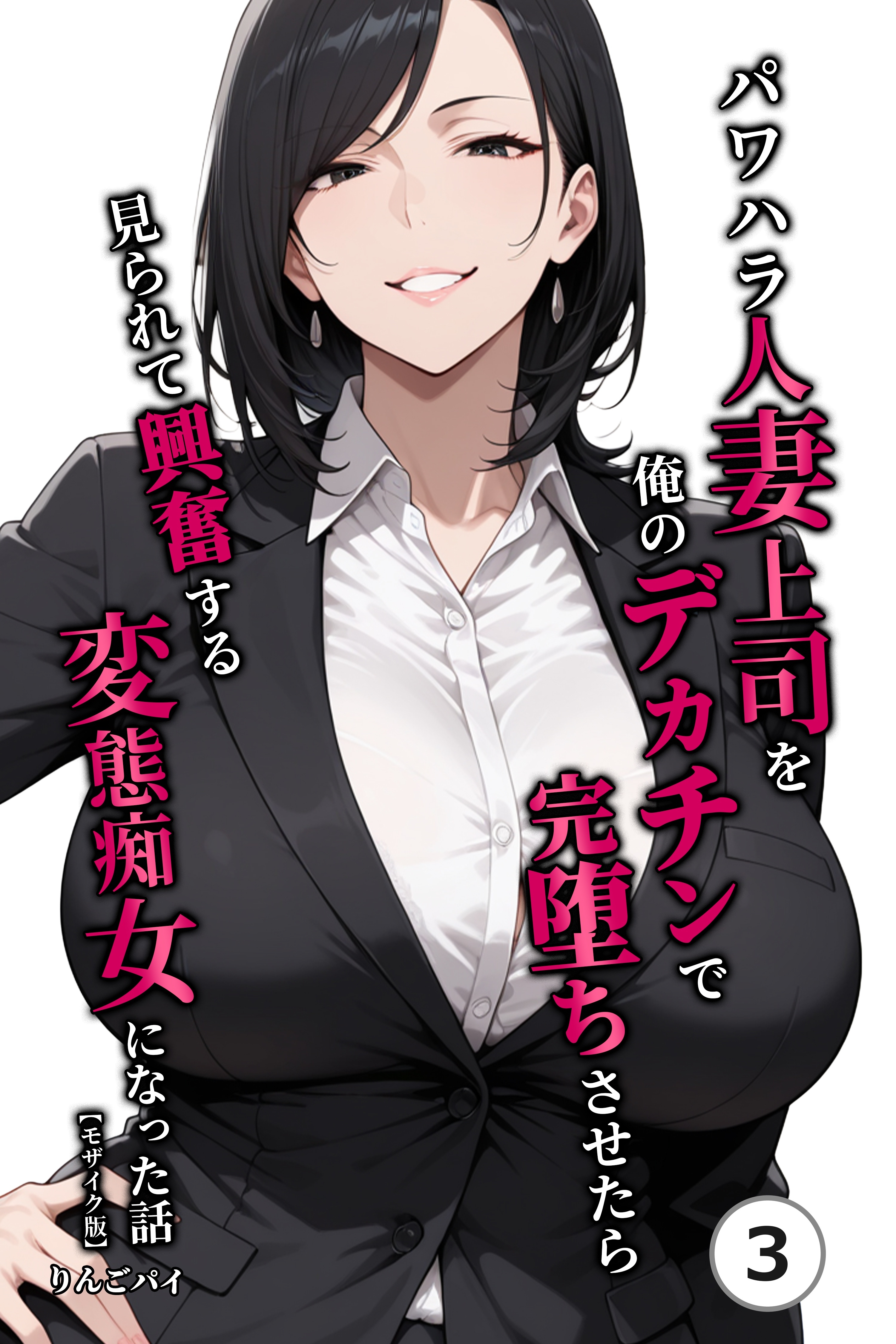 パワハラ人妻上司を俺のデカチンで完堕ちさせたら見られて興奮する変態痴女になった話(単話)【モザイク版】