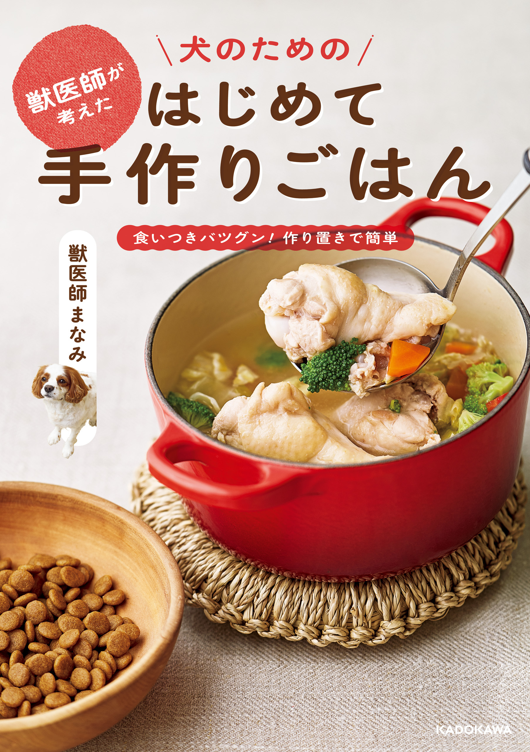 獣医師が考えた 犬のためのはじめて手作りごはん　食いつきバツグン！作り置きで簡単