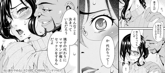 母と妻をやめるとき(1)【18禁】のコマ