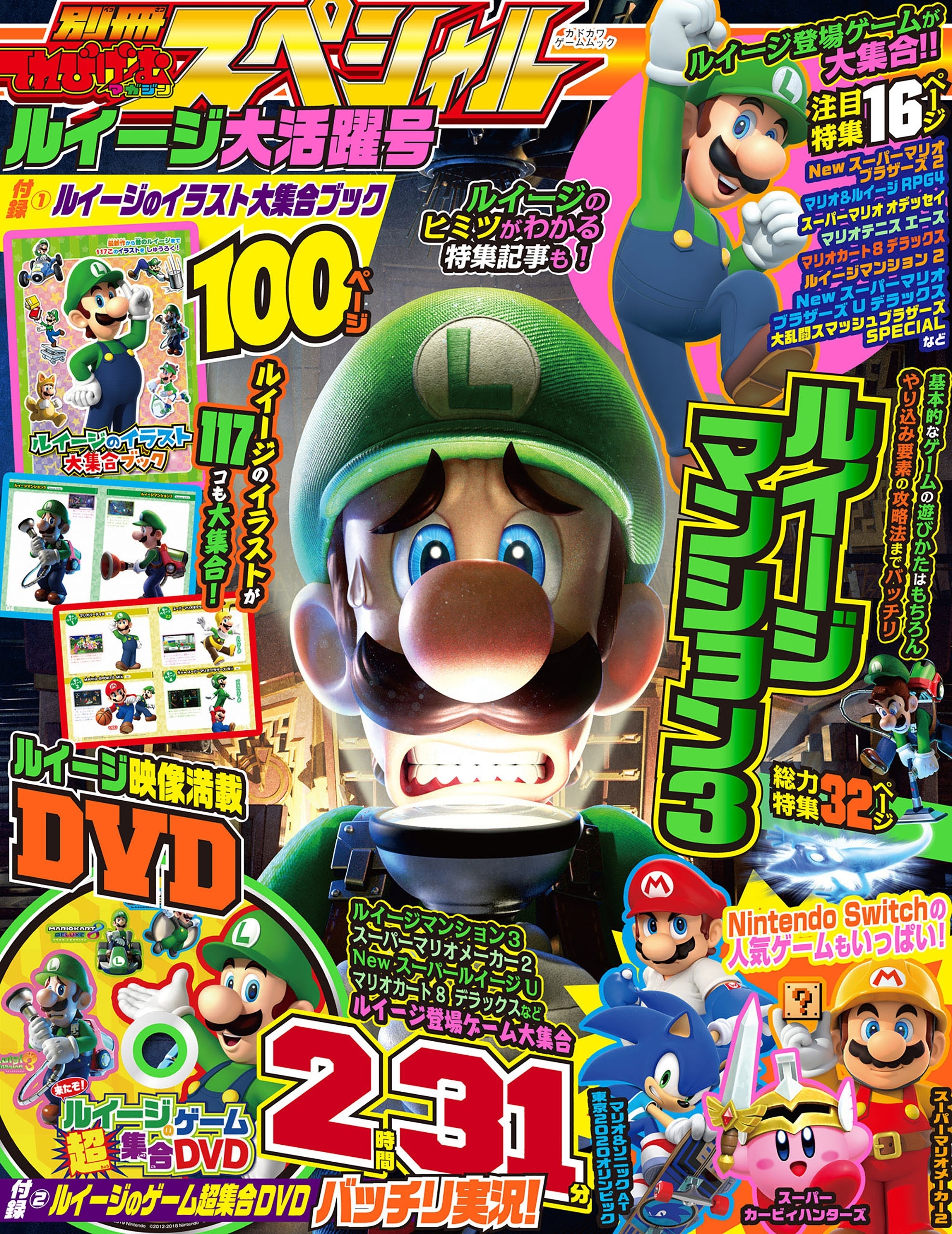 別冊てれびげーむマガジン スペシャル　ルイージ大活躍号