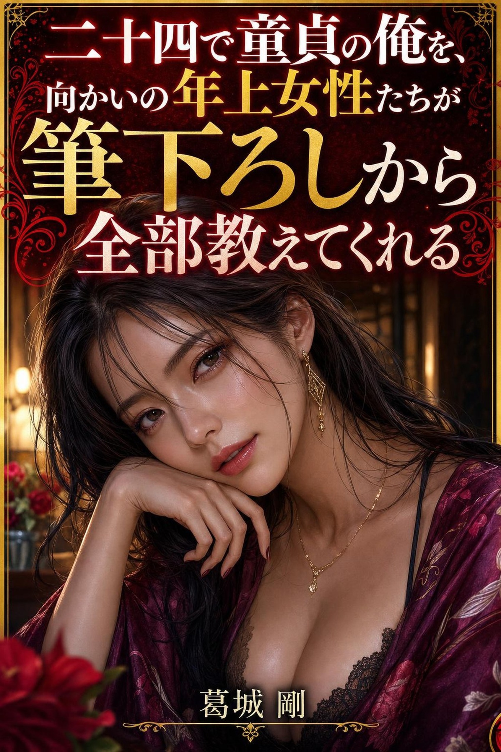 二十四で童貞の俺を、向かいの年上女性たちが筆下ろしから全部教えてくれる