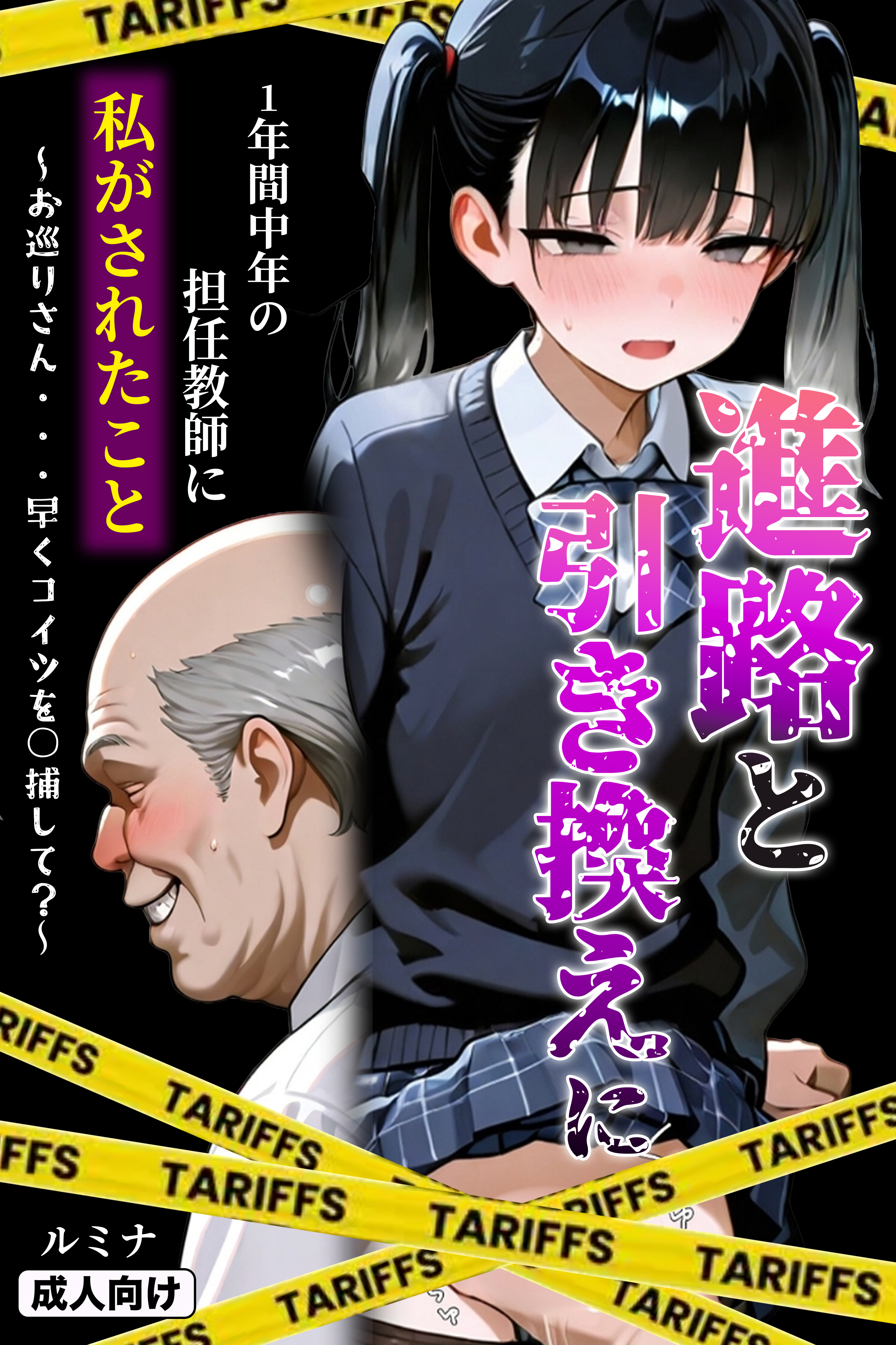 進路と引き換えに1年間中年の担任教師に私がされたこと～お巡りさん・・・早くコイツを○捕して？～【モザイク版】