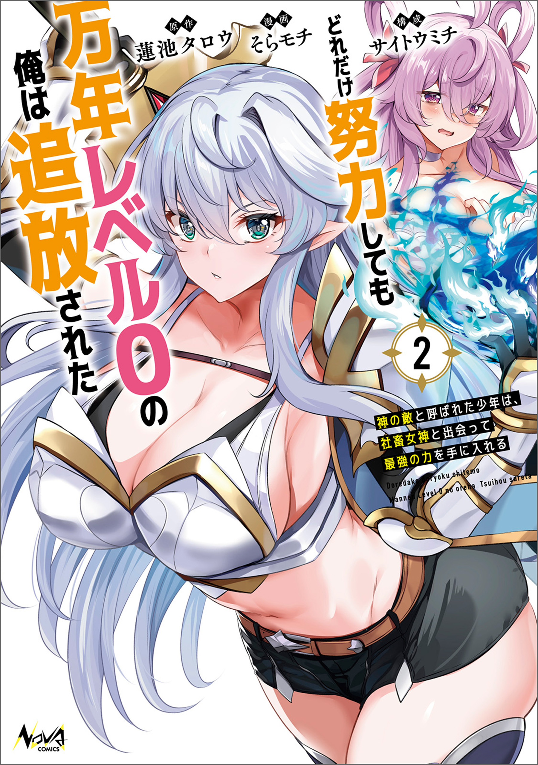 どれだけ努力しても万年レベル０の俺は追放された～神の敵と呼ばれた少年は、社畜女神と出会って最強の力を手に入れる～（ノヴァコミックス）２