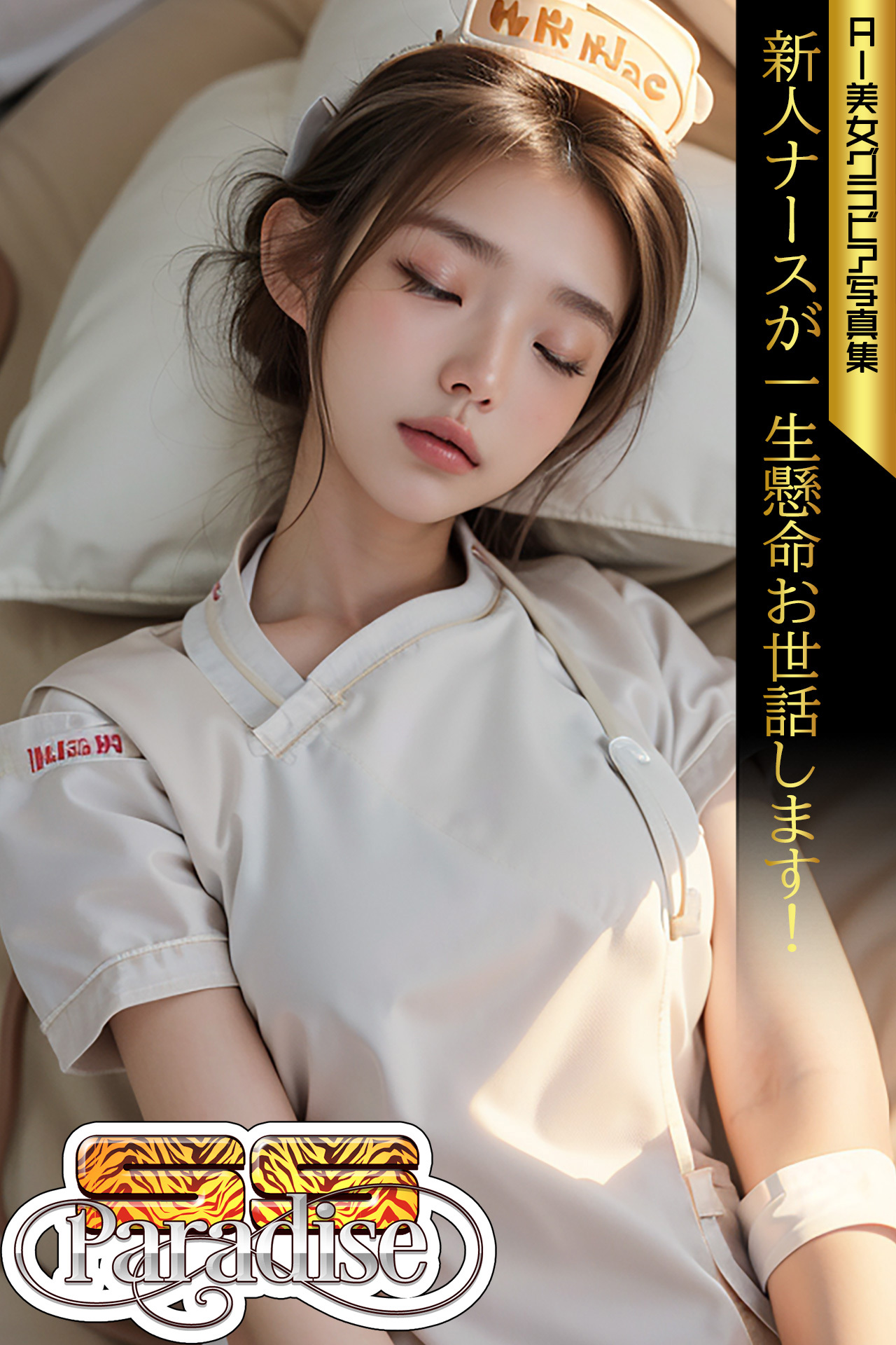 新人ナースが一生懸命お世話します！　AI美女グラビア写真集【SS-Paradise】