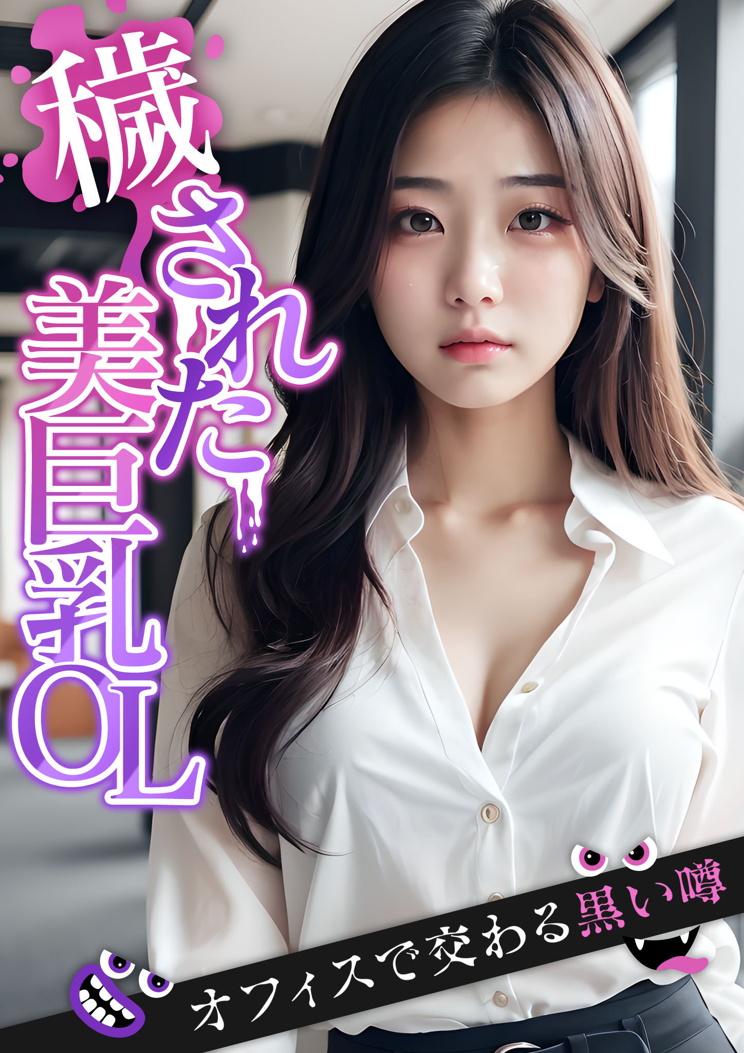 穢された美巨乳OL ～オフィスで交わる黒い噂～