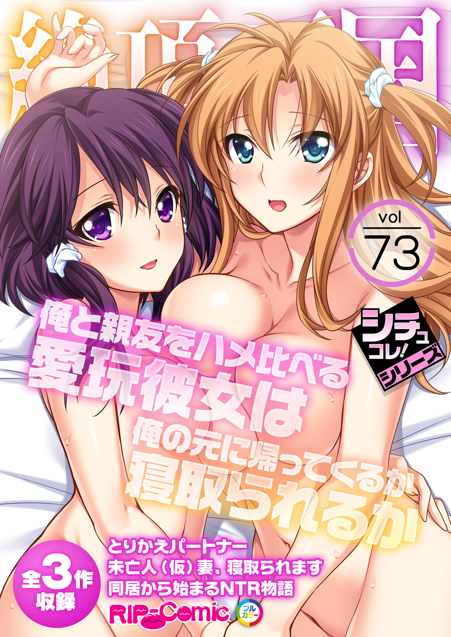 絶頂天国vol73 ～俺と親友をハメ比べる愛玩彼女は俺の元に帰ってくるか寝取られるか～【シチュコレ！シリーズ】