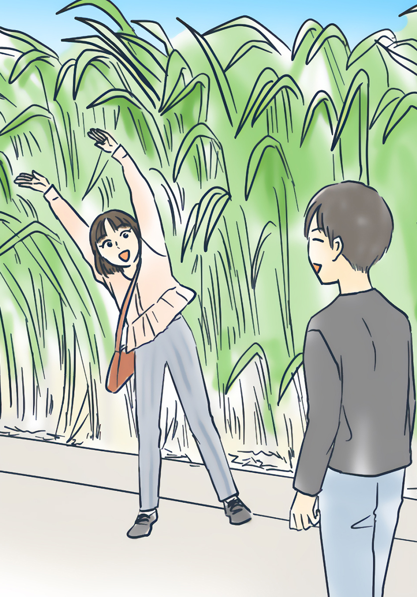 今年の大みそかに付き合う二人