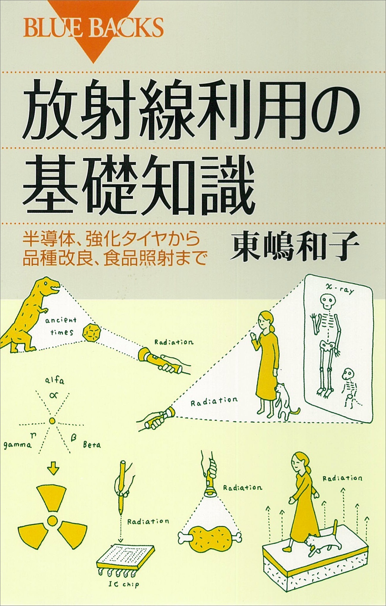 放射線利用の基礎知識　半導体、強化タイヤから品種改良、食品照射まで
