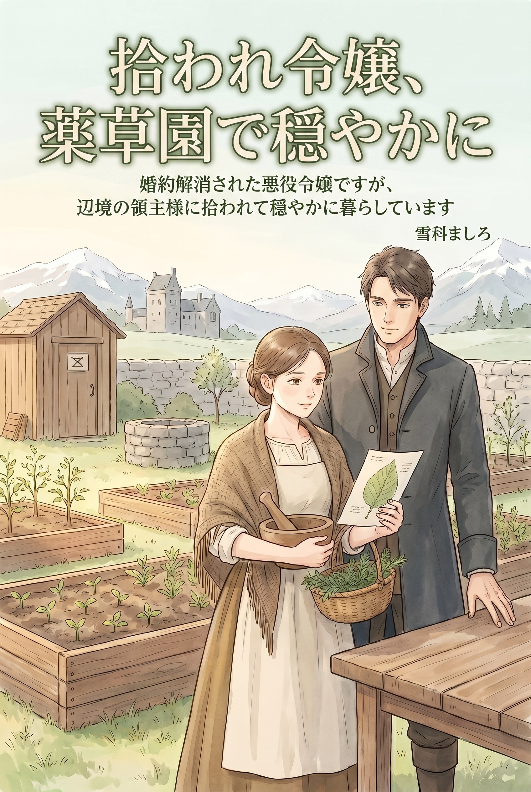 婚約解消された悪役令嬢ですが、辺境の領主様に拾われて穏やかに暮らしています