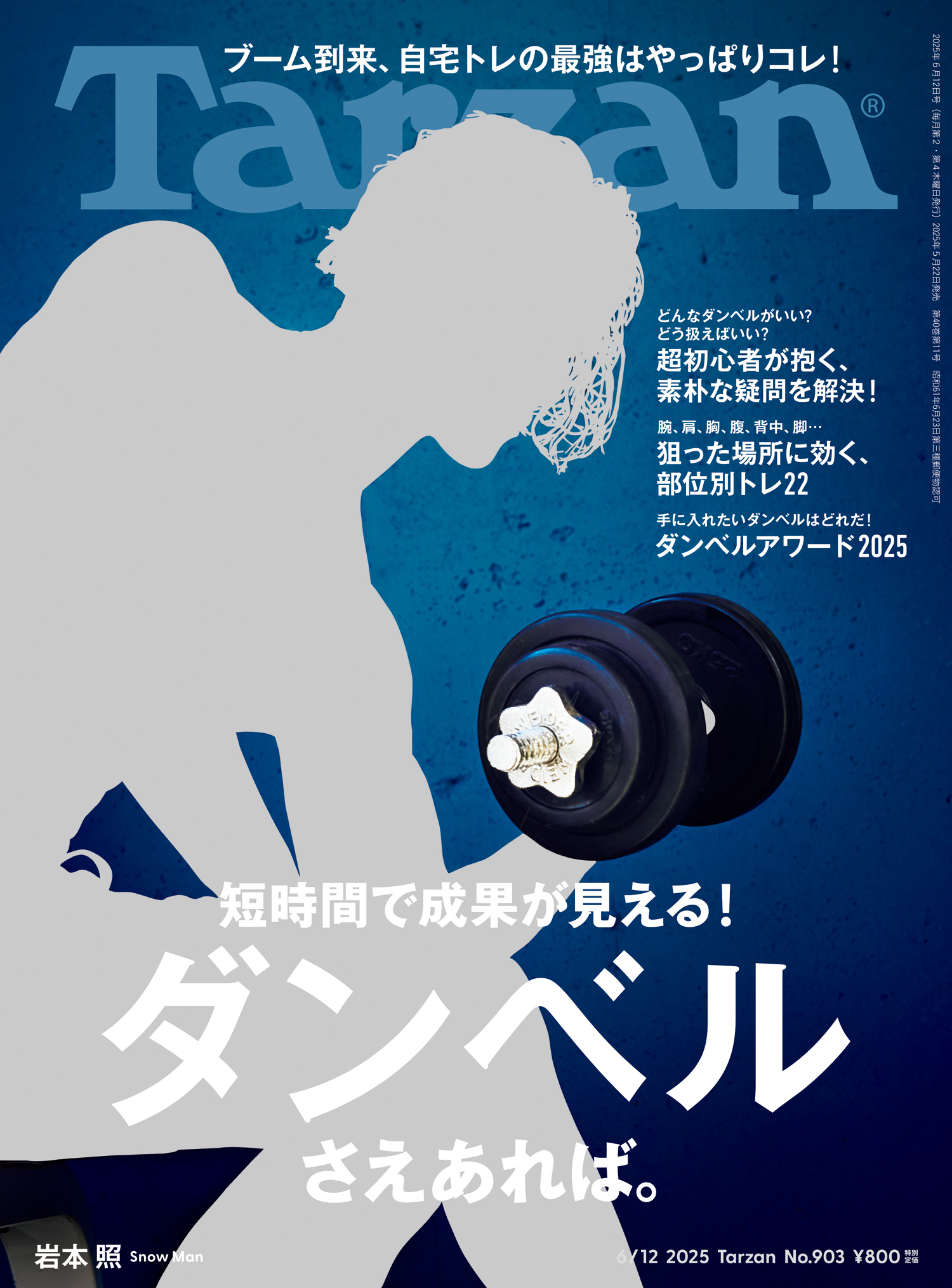 Tarzan(ターザン) 2025年6月12日号 No.903 [ダンベルさえあれば。]